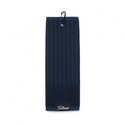 Полотенце для гольфа Titleist Microfibre Tri-Fold Cart синее