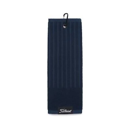 Полотенце для гольфа Titleist Microfibre Tri-Fold Cart синее
