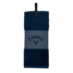 Полотенце для гольфа Callaway TriFold темно-синее