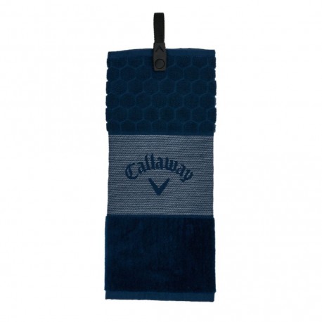 Полотенце для гольфа Callaway TriFold темно-синее