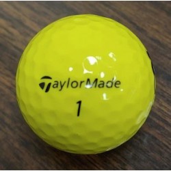 Мячи для гольфа Taylormade Range 2х слойные желтые