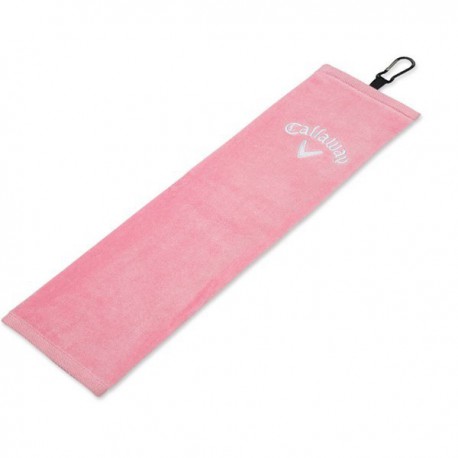 Полотенце Callaway Cotton Tri-Fold Towel Pink