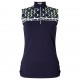 Гольф без рукавов Callaway Medallion Print Mock Sleeveless Polo