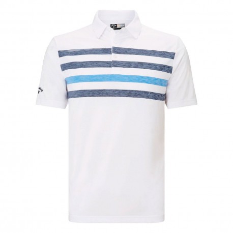 Поло Callaway Ventilated Chest Stripe