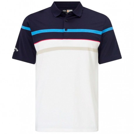 Поло Callaway Refined Stripe Roadmap