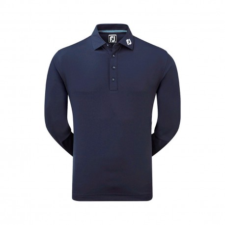 Кофта FootJoy Thermolite Long Sleeved Smooth Pique синяя