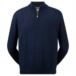 Свитер FootJoy Lambswool Lined 1/2 Zip синий