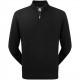 Свитер FootJoy Lambswool Lined 1/2 Zip черный
