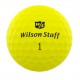 Мячи для гольфа Wilson Staff Duo Professional Matte желтые