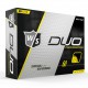 Мячи для гольфа Wilson Staff Duo Professional Matte желтые