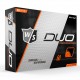 Мячи для гольфа Wilson Staff Duo Professional Matte оранжевые