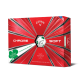 Мячи для гольфа Callaway Chrome Soft TRUVIS Shamrock белые