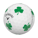 Мячи для гольфа Callaway Chrome Soft TRUVIS Shamrock белые