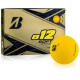 Мячи для гольфа Bridgestone E12 Soft Matte желтые