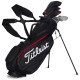 Бэг для гольфа Titleist Jet Black Premium на ножках