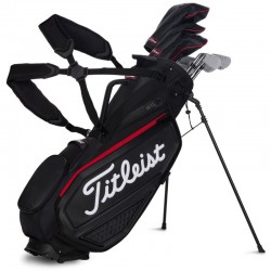 Бэг для гольфа Titleist Jet Black Premium на ножках