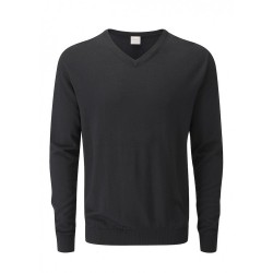 Свитер Ping Warren V-neck Merino черный